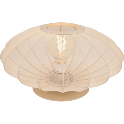 Afbeelding van Lucide Corina Tafellamp Ø 40 Cm 1xe27 Beige