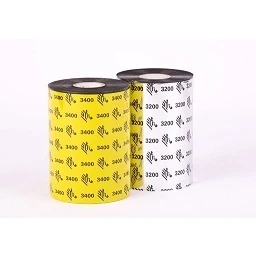Afbeelding van Zebra 3400 Wax/Resin Thermal Ribbon 40mm x 450m printerlint