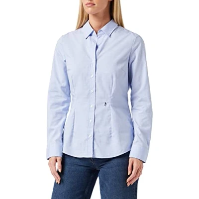 Afbeelding van Seidensticker Overhemdblouse, Dames, Maat: 40, Hellblau