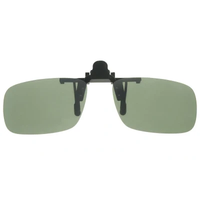 Afbeelding van Polariserende Slim Green Clip On Opzetter Zonnebril Voorhanger Opzetbril Overzet Overzetzonnebril