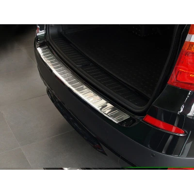 Afbeelding van Avisa RVS Achterbumperprotector passend voor BMW X3 2010 2014 &#039;Ribs&#039;