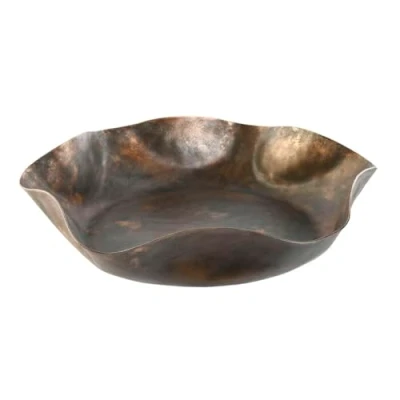 Afbeelding van Dkd Home Decor Middenstuk Brons Gouden Verouderde Afwerking 47 X 7 Cm