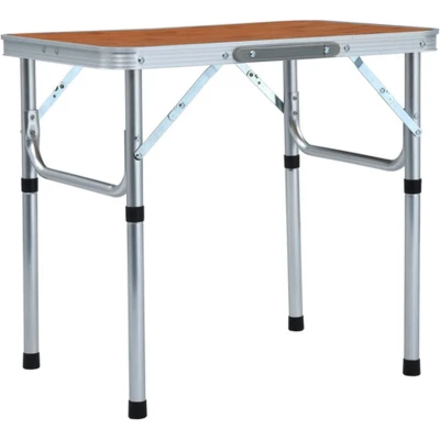 Afbeelding van Campingtafel inklapbaar 60x45 cm aluminium