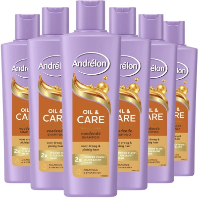 Afbeelding van Andrelon Oil &amp; Care Shampoo 250ml​