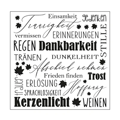 Afbeelding van Mondtype, stempel, reliëfsjabloon, Duitse tekst &quot;Trost&quot;