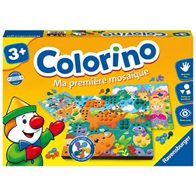 Afbeelding van Bordspel Ravensburger Colorino My first mosaic (FR)