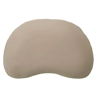 Afbeelding van Edda Lux® Hoes geschikt voor Tempur Sonata S, M, L hoofdkussen, 61 x 40 cm, vormvaste jersey kussensloop slaapkussen, van 100% katoen, in Zand