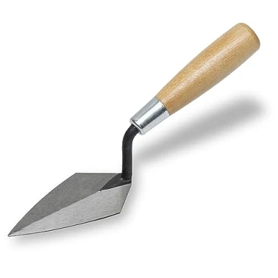 Afbeelding van 7 x 3 puntige troffel hardhouten handvat