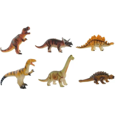 Afbeelding van Dinosaurus DKD Home Decor 6 Stuks 29 x 15 21 cm Zacht