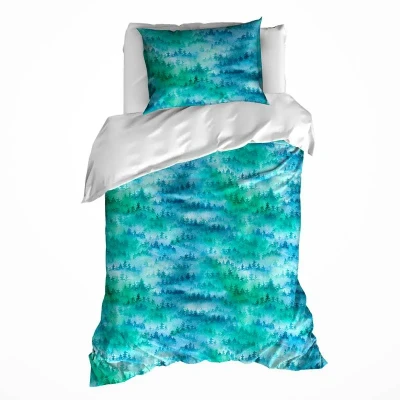 Afbeelding van Dekbedovertrek De Witte Lietaer Douglas Percal 140 x 200 / 220 cm 1 Persoons