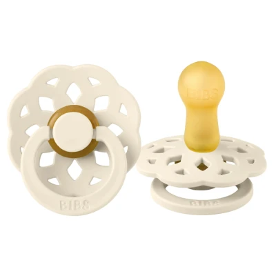 Afbeelding van Bibs Boheme Ivory 6 18 mnd Fopspeen 220216C