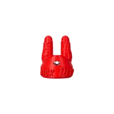 Afbeelding van Dick Deep® Wide Poppers sniffercap maat XL (voor 15 ml Everest Poppers) sniff opzetstuk breed (rood)
