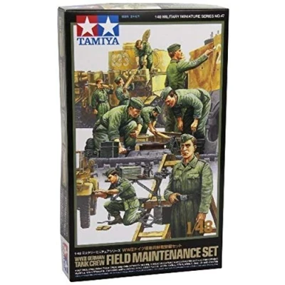 Afbeelding van TAMIYA 300032547 1:48 WWII Diorama set veld reparatieset