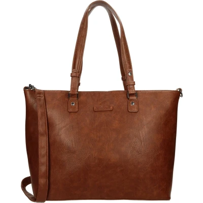 Afbeelding van Enrico Benetti Caen Shopper 15&#039;&#039; cognac Laptoptas