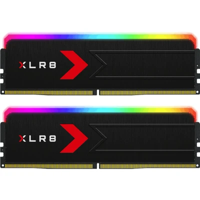 Afbeelding van Geheugenkit PNY XLR8 Gaming EPIC X RGB DDR5 32 GB (2x16 GB) 6400 MHz CL36 Voor deskt...