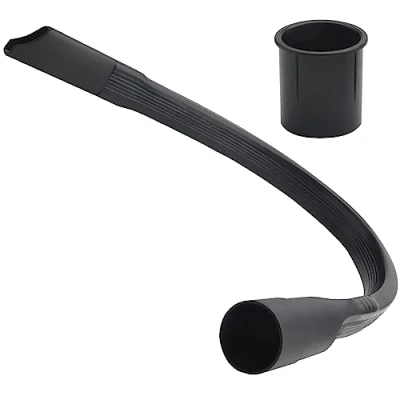 Afbeelding van Flexibele spleetzuigmond, stofzuiger 63,5 cm lang, plat mondstuk, verlengstuk, accessoires voor alle stofzuigers met 35/32 mm aansluiting, spleetmondstuk reiniging onder meubels, autostoelen enz