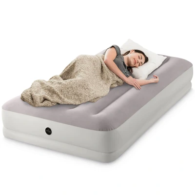 Afbeelding van Intex Prestige Mid Rise luchtbed met USB pomp eenpersoons