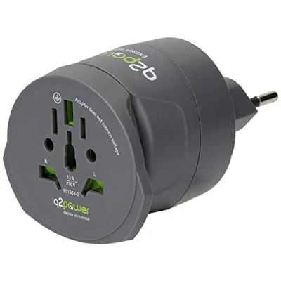 Afbeelding van q2 Power 1.300100 TH Reisstekker