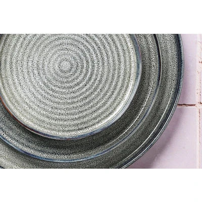 Afbeelding van bord ZEN Ø17cm 6 stuks Naturel