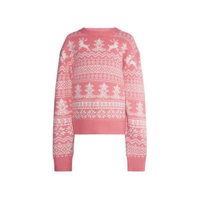 Afbeelding van myMo KIDS Trui &#039;Mimo&#039; lichtroze / wit