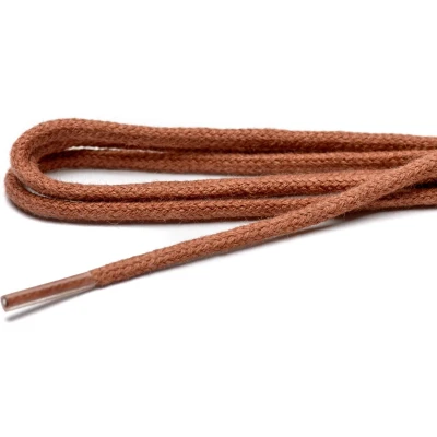 Afbeelding van Cordial Schoenveters cognac dun rond veterlengte 55 cm 2 4 gaatjes