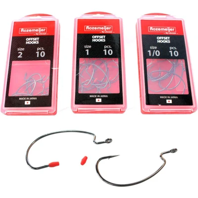Afbeelding van Rozemeijer Offset Hooks (10 pcs) Maat : Size 1/0
