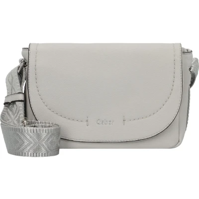 Afbeelding van Gabor Schoudertas Aileen Flap Bag Top Zip Light Grey Lichtgrijs