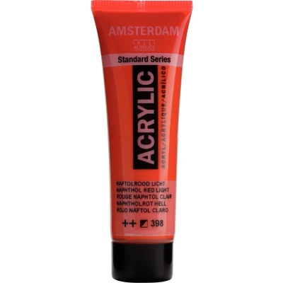 Afbeelding van Amsterdam acryl 398 naftolrood licht 20 ml