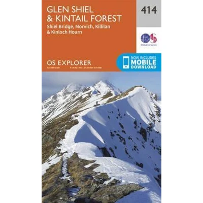 Afbeelding van Glen Shiel and Kintail Forest: 414