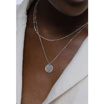 Afbeelding van Elli Plate Basic Layer LOOK Ketting, Dames, Maat: 40, Silber