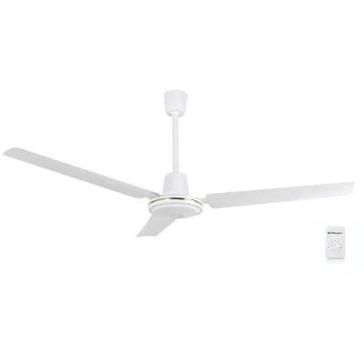 Afbeelding van Orbegozo CF 85120 Plafondventilator met 5 snelheden, wandschakelaar, 3 vleugels, diameter 120 cm, 70 W, wit