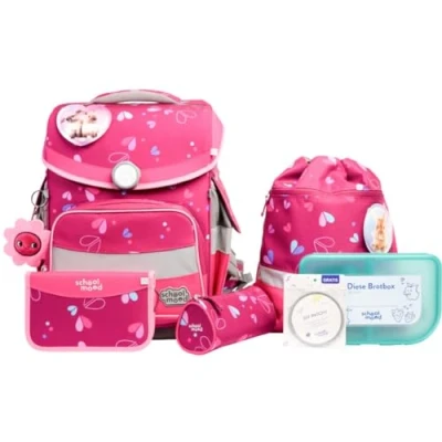 Afbeelding van School Mood Timeless Pro Schooltas set 7 delig