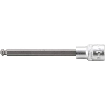 Afbeelding van BGS 4258 8 Dopsleutelbit lengte 140 mm 12,5 (1/2&quot;) INBUS met kogelkop