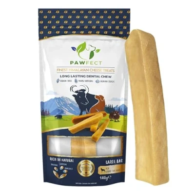 Afbeelding van Pawfect Chew Yak Kaas Bars LARGE 140 GR