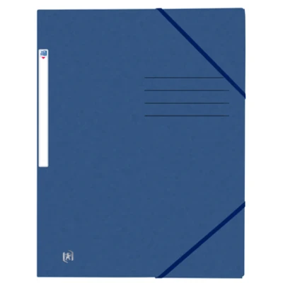 Afbeelding van Elastomap Oxford Top File+ A4 donkerblauw