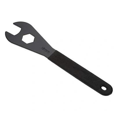Afbeelding van Phisscii Cone Sleutel, Duurzame Multifunctionele Koolstofstalen Kegelsleutel Sleutel Fiets Reparatie Gereedschap (18 mm)
