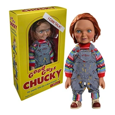 Afbeelding van Chucky Mezco Designers Series Mega Scale Kinderspel: Talking Good Guys