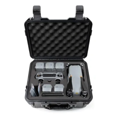 Afbeelding van DJYILUF Harde draagtas voor DJI Air 3S/Air 3, waterdichte draagbare compacte koffer Mavic 3 RC&amp;RC N2 opslag drone accessoires, zwart, Product size: 36*30*15cm, Zoals te