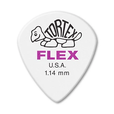 Afbeelding van Jim Dunlop 466P114 Tortex Flex Jazz Iii Xl 1,14 mm spelerspakket/12
