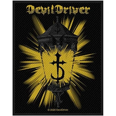 Afbeelding van DevilDriver Lantern Patch Zwart/Geel