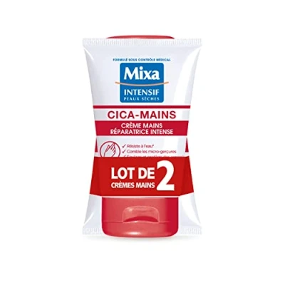 Afbeelding van Mixa Cica Mains Handcrème, Intens, 2 x 50 ml