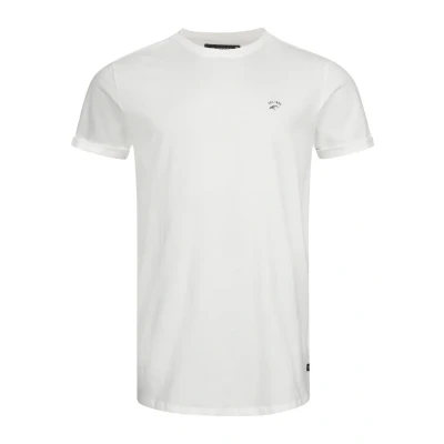 Afbeelding van Indicode Jeans Kloge Tshirt basic, Heren, Maat: Small, Offwhite