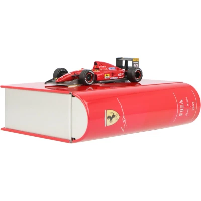Afbeelding van Ferrari F92A Ixo Modelauto 1:43 French GP Jean Alesi Scuderia SF18/92 Schaalmodel