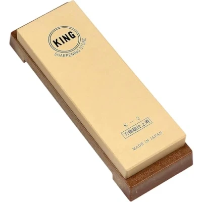 Afbeelding van King Japanse slijpsteen met standaard #6000 Grit Super Finish door S 2