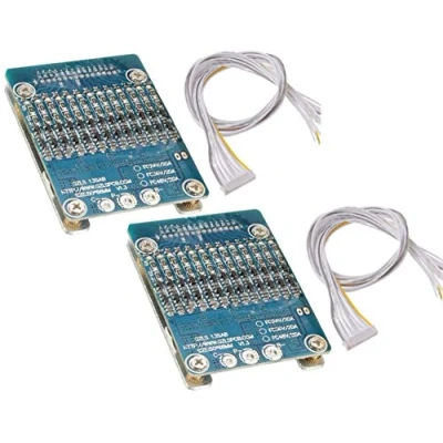 Afbeelding van TECNOIOT 2 stuks 13S 48 V 20 A Li Ion Lithium Cell 18650 batterijbescherming BMS PCB Board