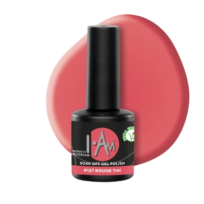 Afbeelding van Soak Off Gel Polish #127 Rouge (7ml)
