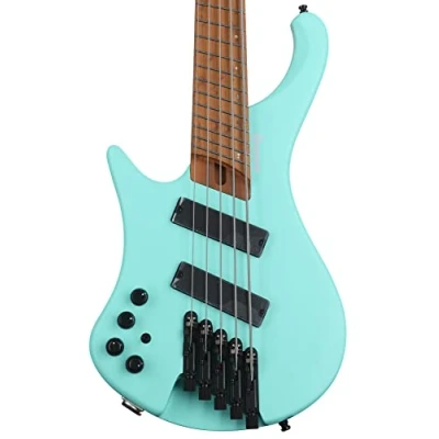 Afbeelding van Ibanez Bass Workshop EHB1005MSL SFM Lefthand Sea Foam Green Matte Linkshandige elektrische basgitaar