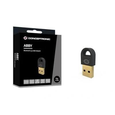 Afbeelding van CONCEPTRONIC Bluetooth Adapter 5.3 NanoUSB 10 20m zwart