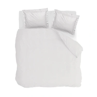 Afbeelding van Walra Dekbedovertrek Forever Cotton Wit 200x220 cm 2 Persoons Dubbele doorlopende instopstrook 100% Percale katoen
