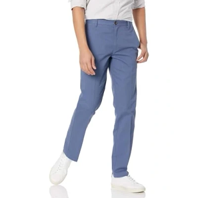 Afbeelding van Amazon Essentials Heren Slim Fit Kreukbestendige Flat Front Chino Broek, Indigo, 33W x 28L